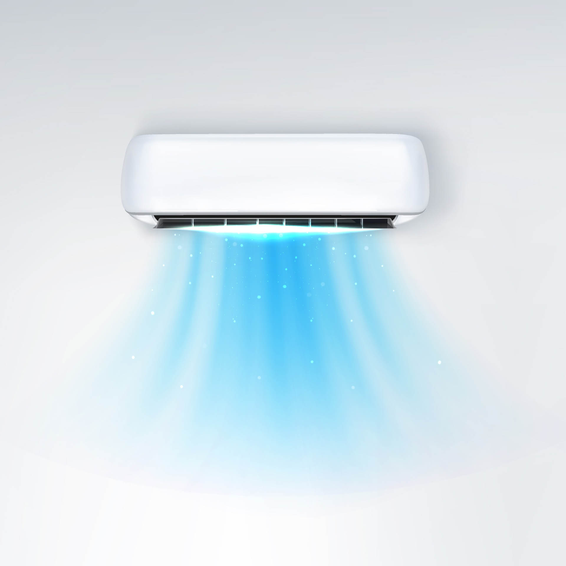 AC Unit Blue Air